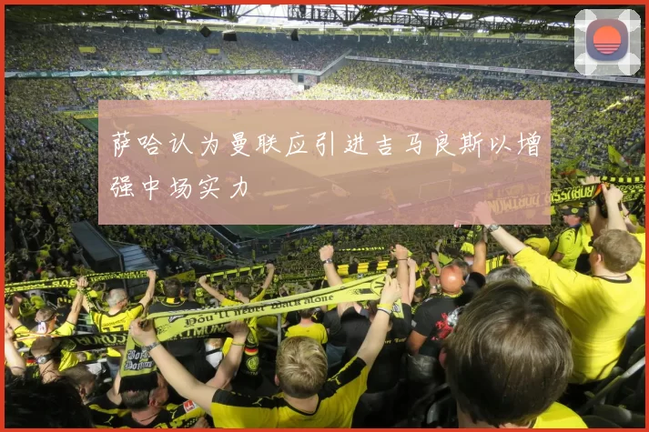 萨哈认为曼联应引进吉马良斯以增强中场实力